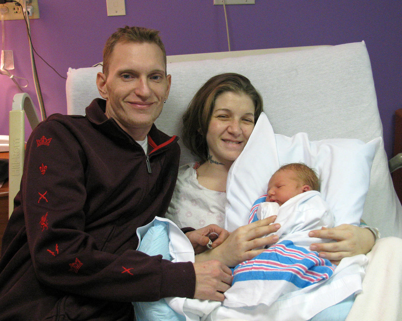 New Year 2015 Baby Brendan and parents - Buffalo Healthy Living