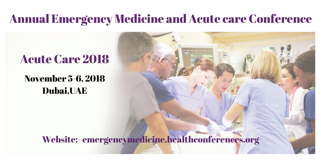 Annual Emergency Medicine and Acute care Conference Buffalo Healthy