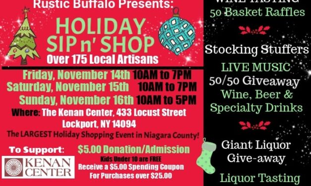 RUSTIC BUFFALO’s ANNUAL HOLIDAY SIP & SHOP