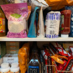 Dry Goods Stored in Home Pantry