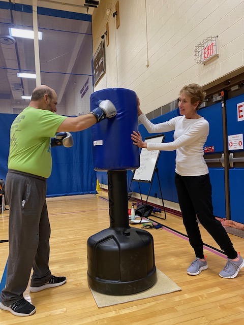 Fighting Parkinson’s Disease with Rock Steady Boxing  