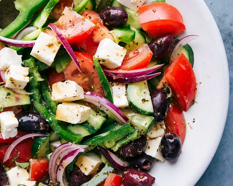 Greek Salad with Quinoa Recipe