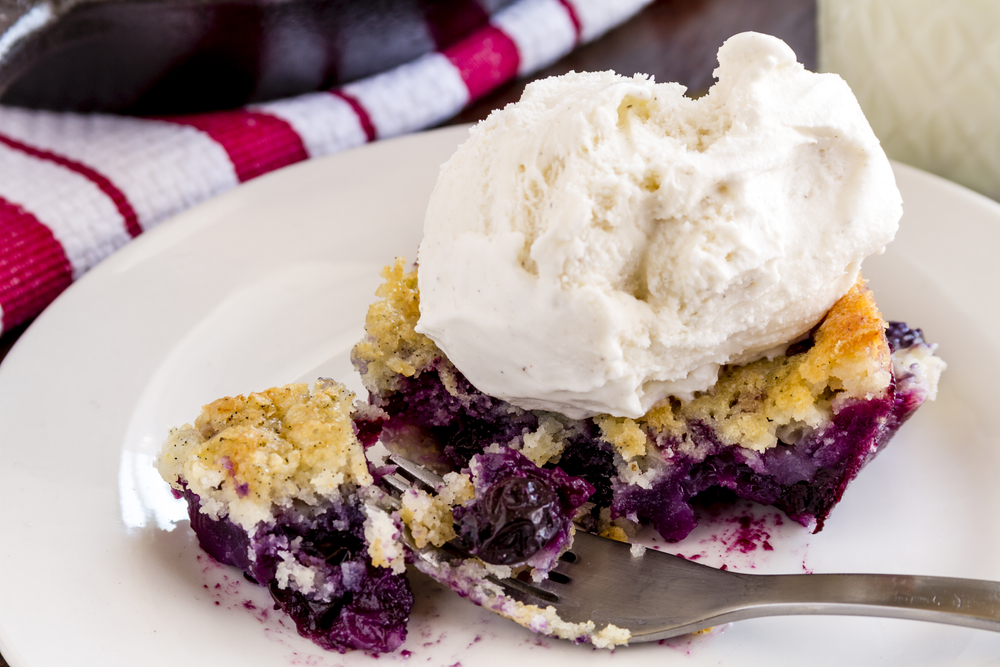 Light and Luscious Blueberry Cobbler
