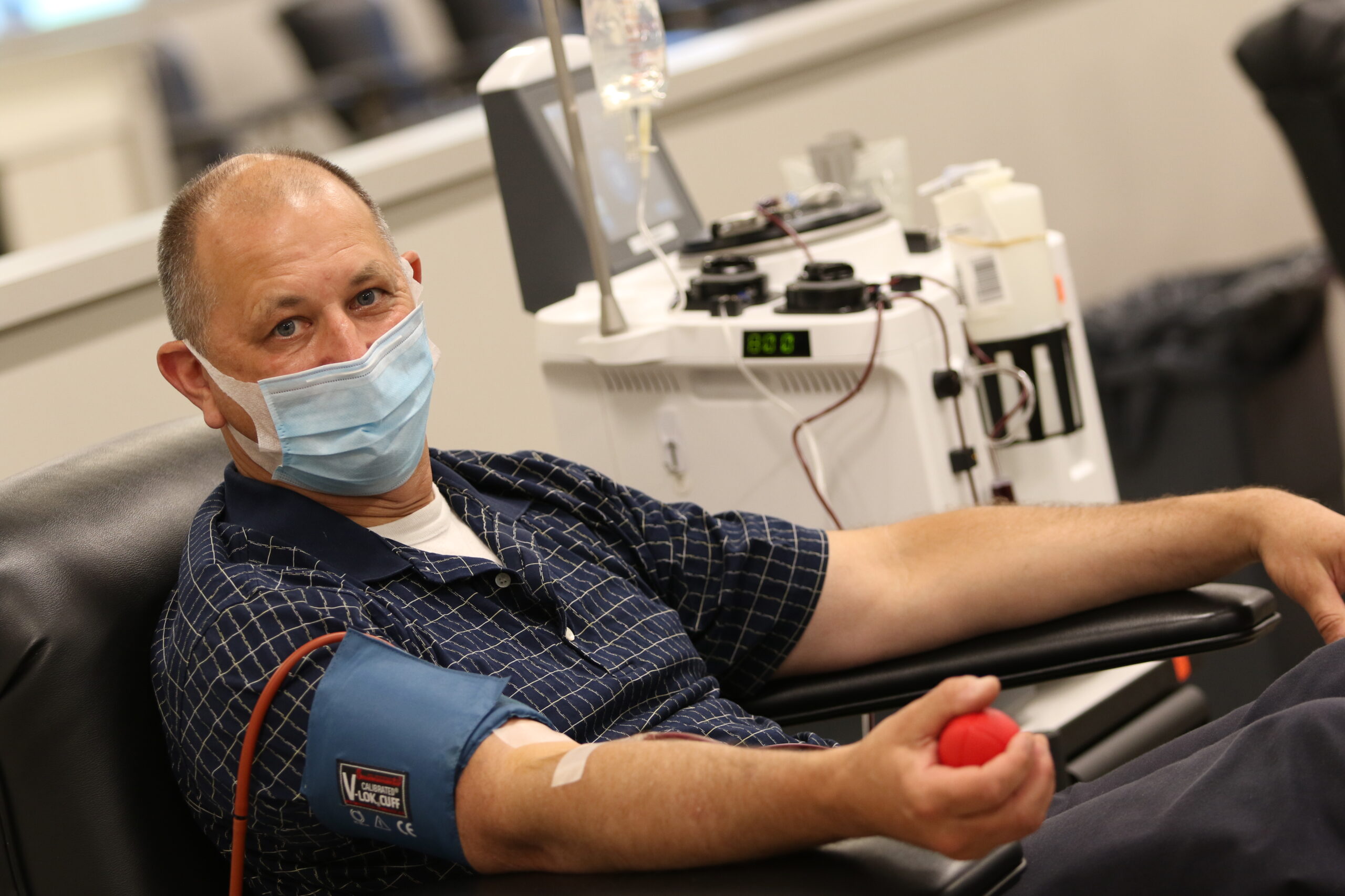 A Family Donating Plasma to Save Lives