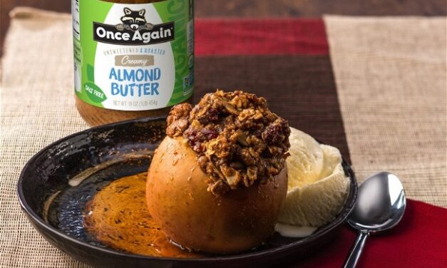 Maple Almond Stuffed Baked Apples Recipe