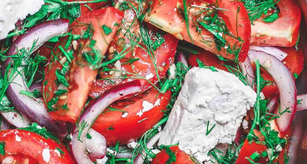 Mediterranean Tomato Salad Recipe