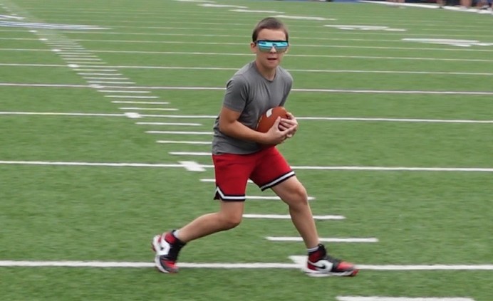 Student with Rare Condition Scores Jim Kelly Camp Scholarship