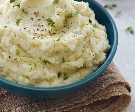 Cauliflower Purée with Thyme Recipe