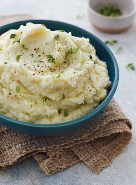 Cauliflower Purée with Thyme Recipe