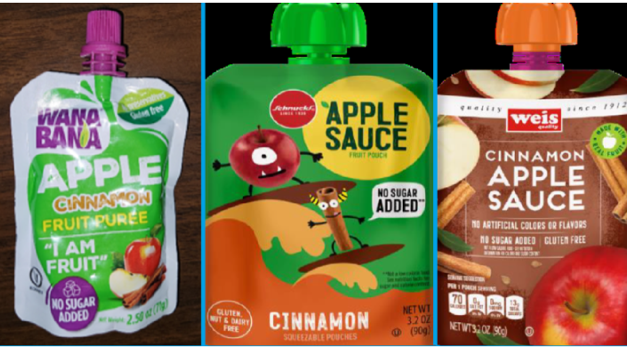 Risk of Lead Poisoning From Cinnamon Applesauce Pouches Marketed for Children