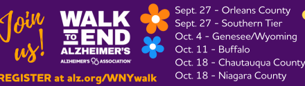 Alzheimer’s Association Invites Buffalo & Erie Residents to 2025 Walk to End Alzheimer’s