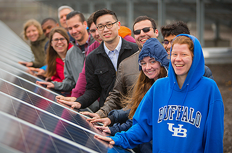 On Earth Day, UB announces major milestone in carbon neutrality goal